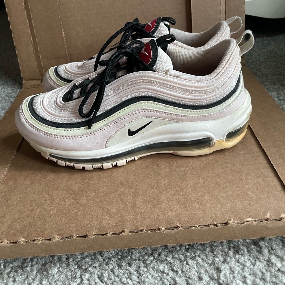 Nike Air Max 97 Pale Pink with Black Details